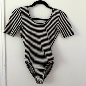 American Apparel | Striped Bodysuit